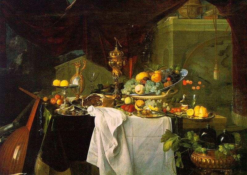 Jan Davidz de Heem A Dessert